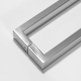 D TYPE Handle, 620X40X20, 600mm CTC Glass, Timber or Aluminium Doors